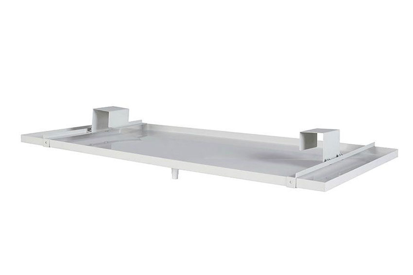 Condensing unit tray in metal - 850x390x20mm 