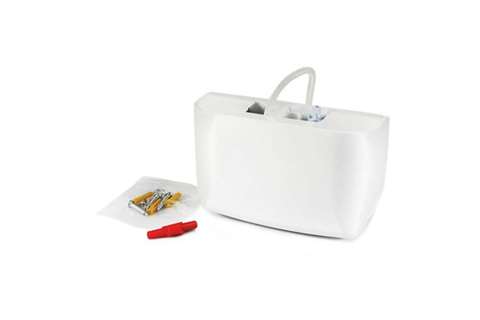 Mini pomp mini blanc - 182x55x115mm