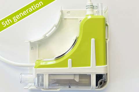 Aspen Silent+ Mini Lime pomp - 134x45x145mm - met Speediduct