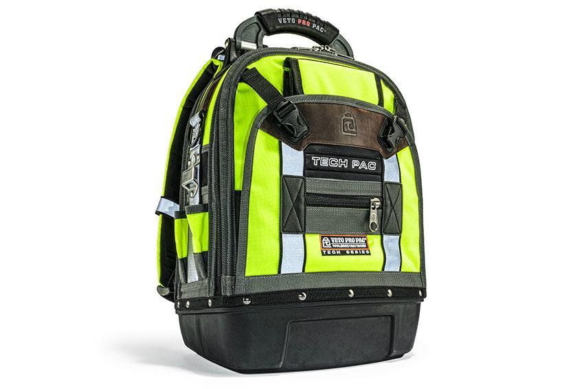 Veto Pro Pac Tech-Pac Hi Viz tool bag - 362x251x546mm - 56 compartments 