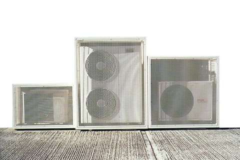 Condensing unit guard - aluminium - 700x1000x450mm - to be screwed