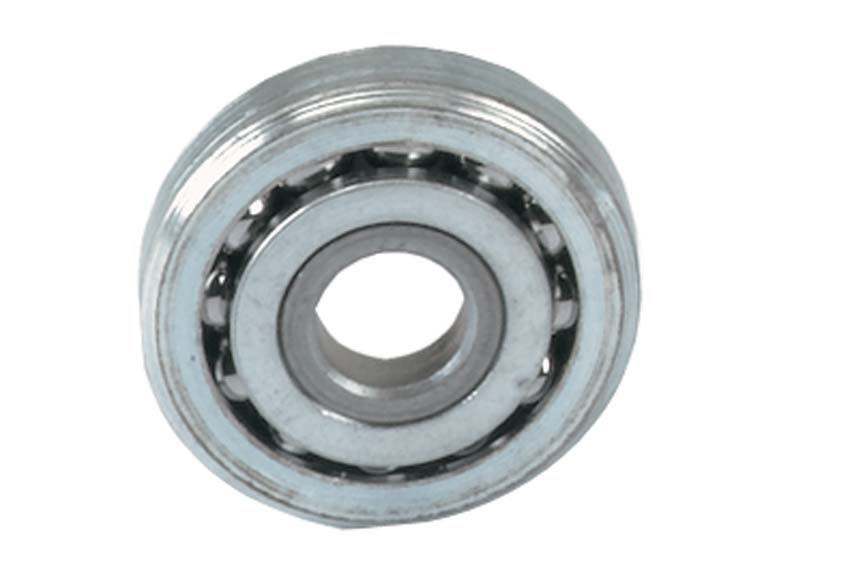 Flat ball bearing with opening - ø22x5.5mm 