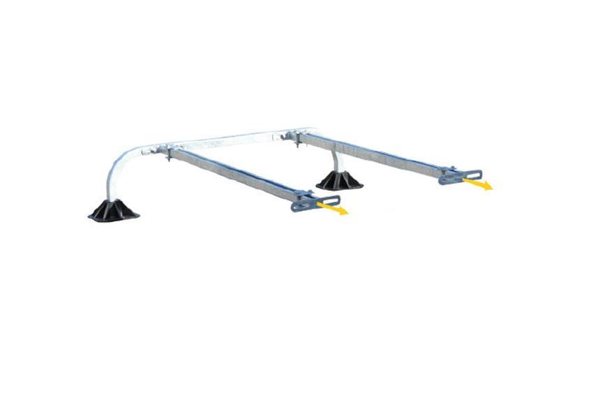 Big Foot vrv/vrf stand range extender - 1230x1360x305mm - 200mm pied 