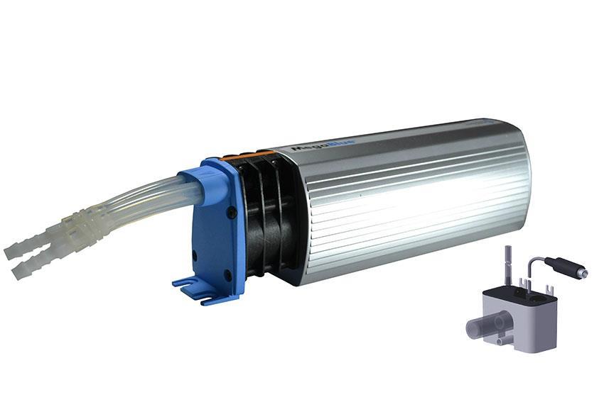 Megablue Pumpe mit Reservoir - 64x276x51mm 