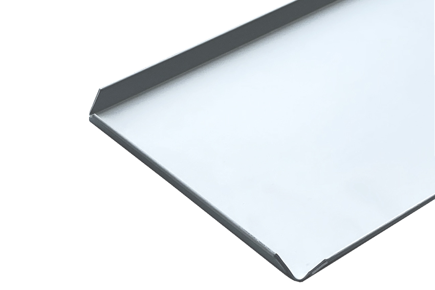 Präsentationsschale anodisiert Alum. - Doppelter Rand - 700x100mm 