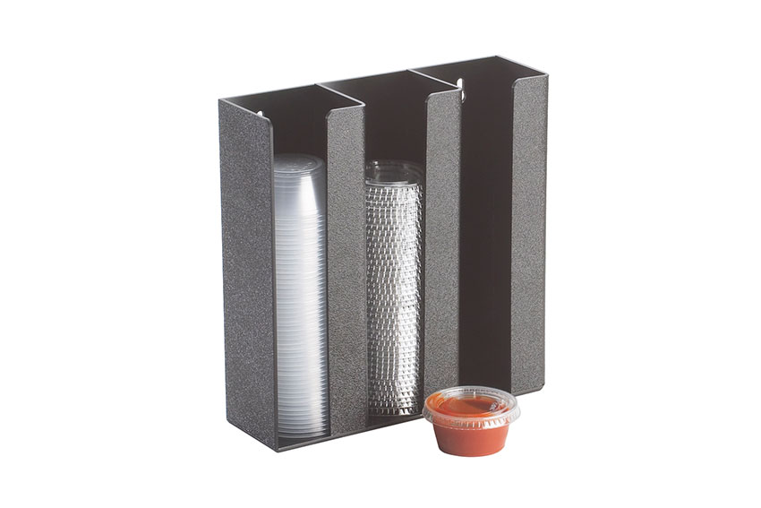 Lid-/cup organizer - small - 229x64x229mm - max. øø63.5mm 