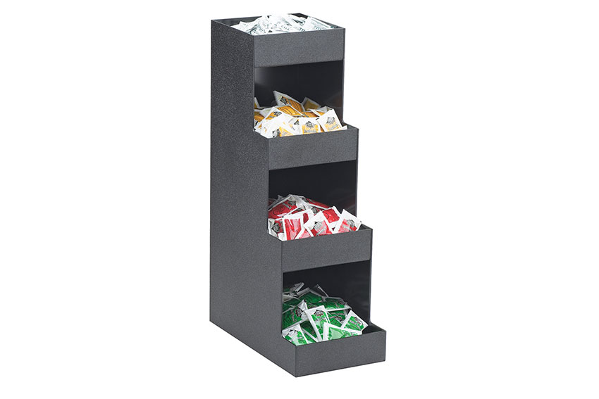 Zubehör Organizer - 4 Ebenen - 305x165x521mm - 4 Fächer 