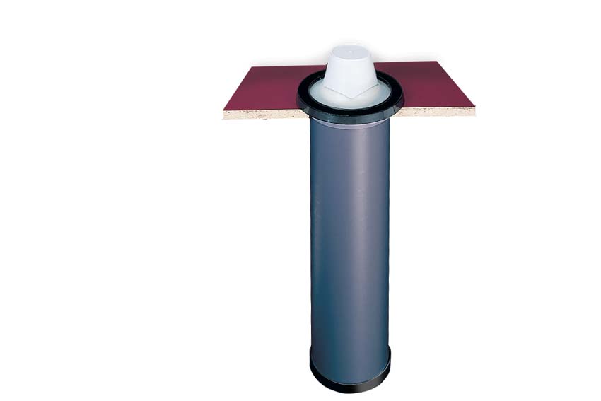 Kunststof inbouw bekerdispenser - ez-fit - ø beker : 106-133mm 