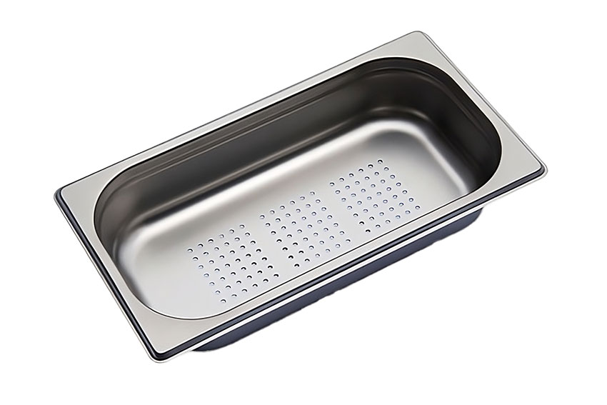 GN1/3 - 65mm récipient inox - perforé - V-Line 