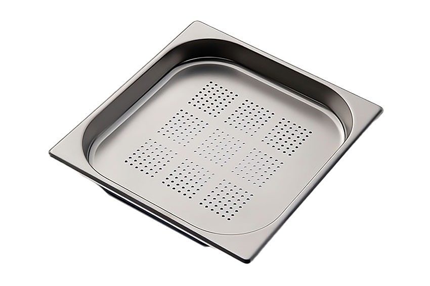 GN2/3 - 40mm récipient inox - perforé - V-Line 