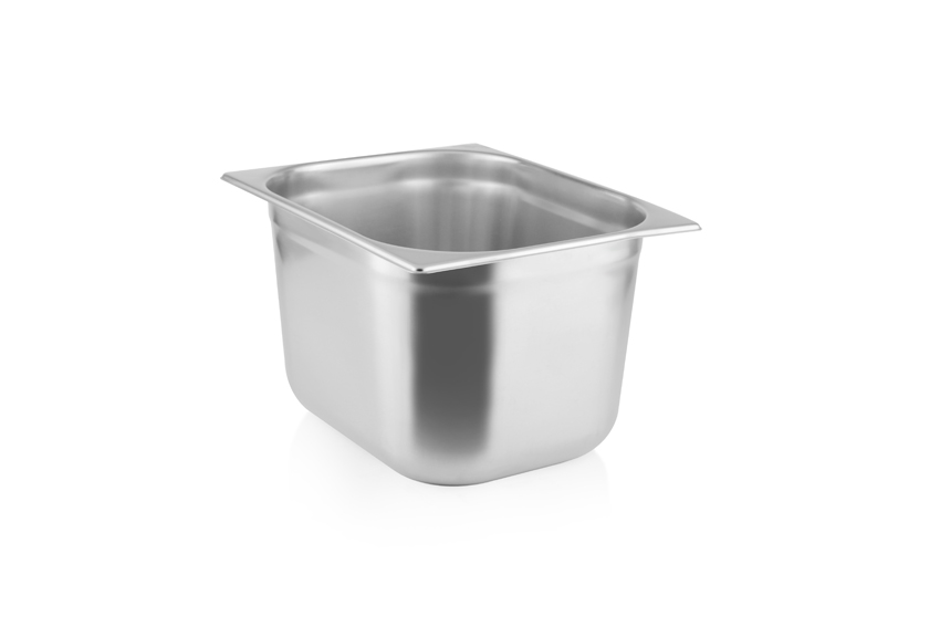 GN1/2 - 200mm récipient inox - plein - V-Line 