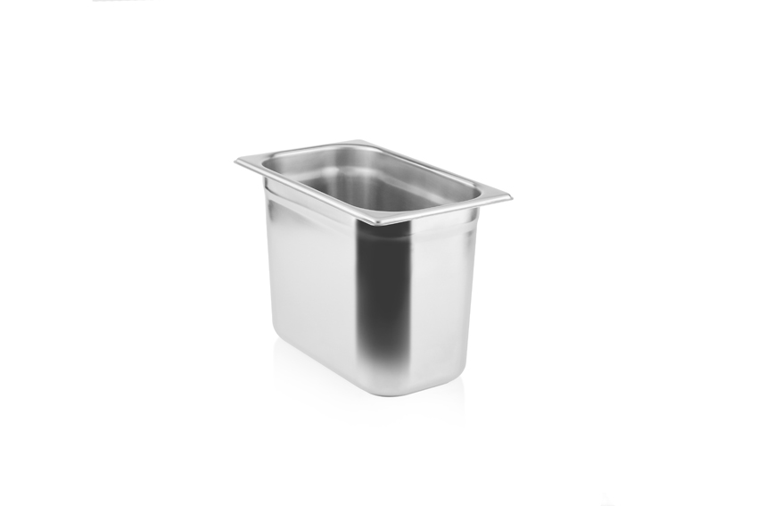 GN1/4 - 200mm CNS Behälter - Voll - V-Line 