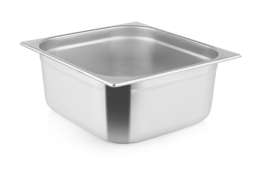 GN2/3 - 150mm récipient inox - plein - V-Line 