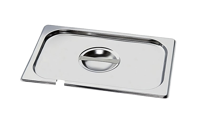 GN1/3 - Deckel mit Löffelaussparung - V-Line 