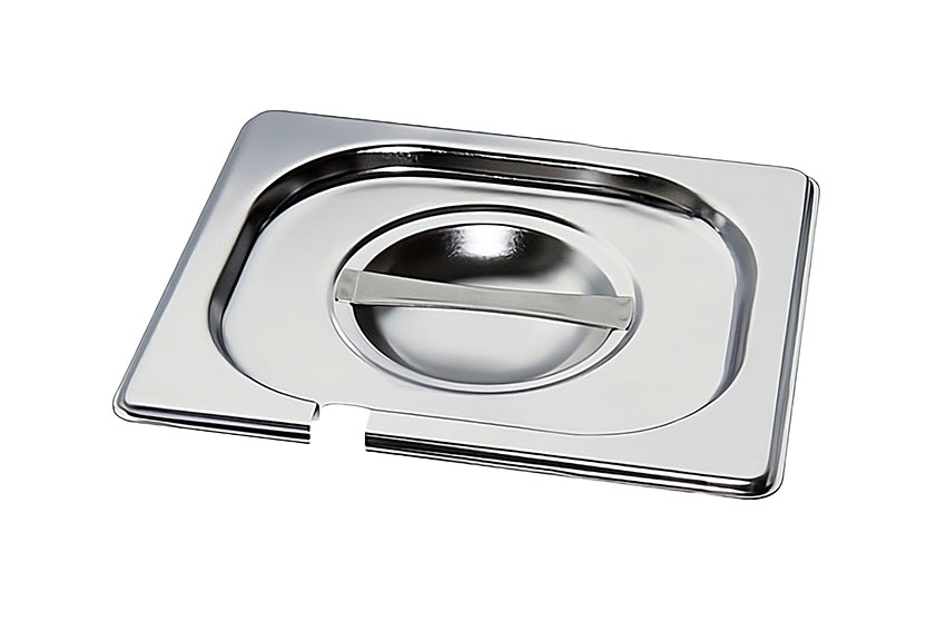 GN1/6 - Deckel mit Löffelaussparung - V-Line 