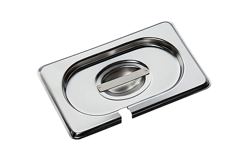 GN1/9 - Deckel mit Löffelaussparung - V-Line 