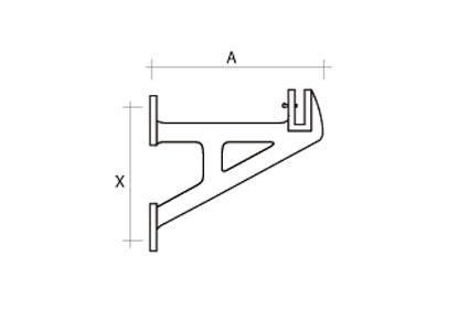 A-console - 45-150mm - m10 