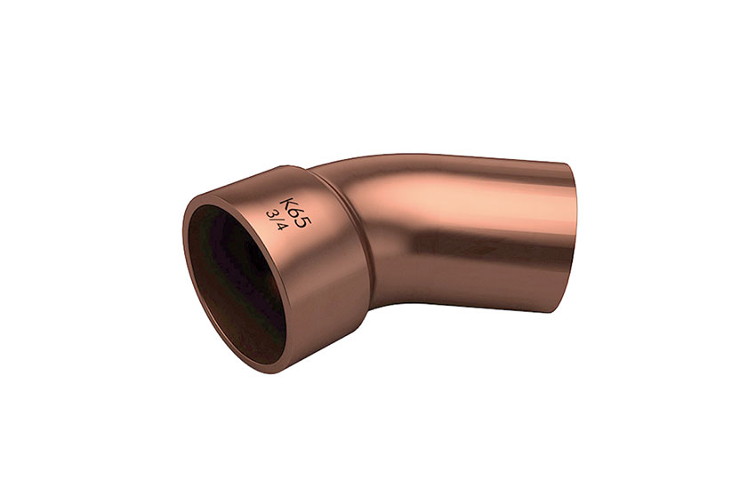 K65 bocht 45° 3/4' - m/v 