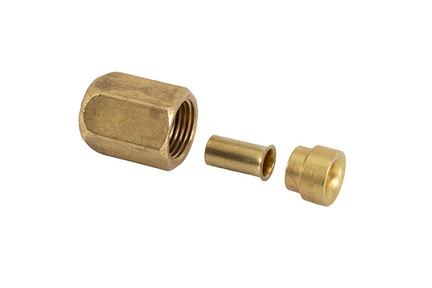 Sae-fitting mit Rohranschluss 10mm - 10pce/pck - 25x9.5mm Unf 5/8-18 