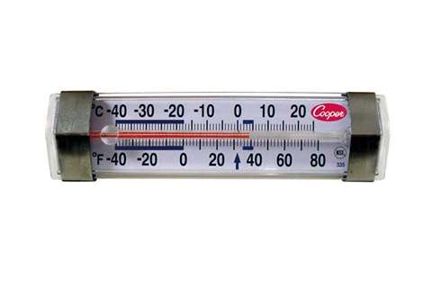 HORIZONTALE KOELMEUBELTHERMOMETER -40°/+25°C