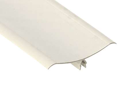 Afgeronde hoek PVC - medium - 3mtr/lng