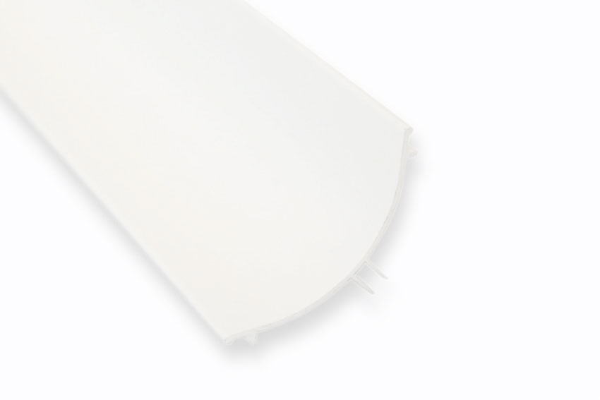 Grote afgeronde hoek - aluminium - 3mtr/lng 