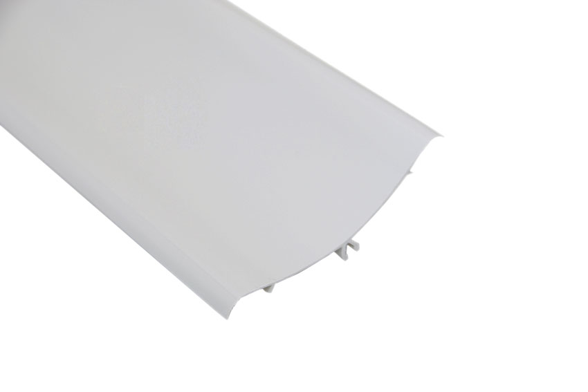 Grote afgeronde hoek - PVC - 4mtr/lng 