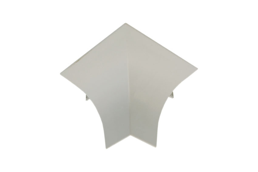 Buitenhoek voor grote afgeronde hoek - PVC - 10pce/pck 