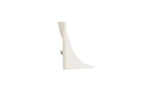 Embout pour medium angle arrondi - PVC - 10pce/pck