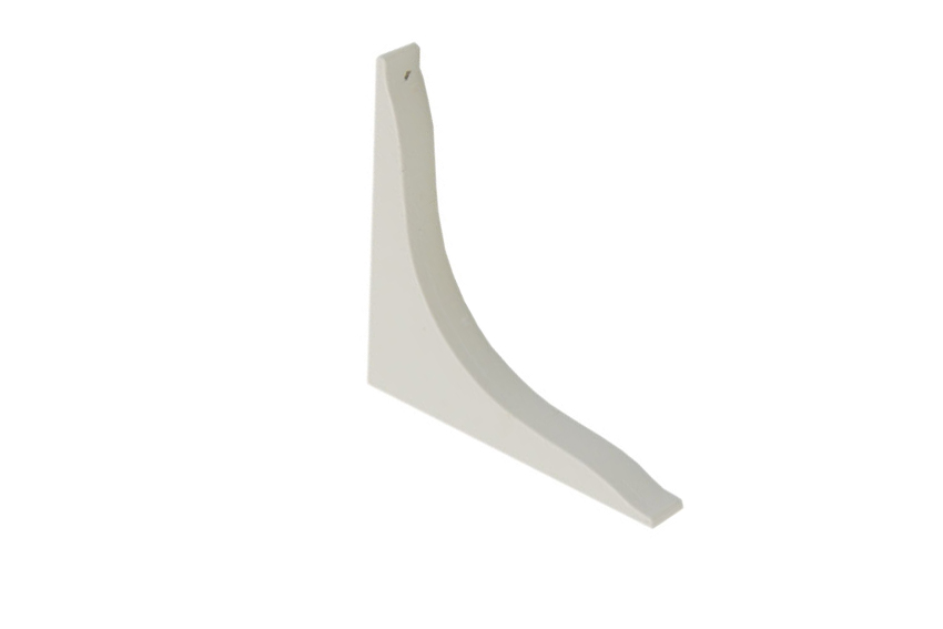Eindstuk voor grote afgeronde hoek - PVC - 10pce/pck 