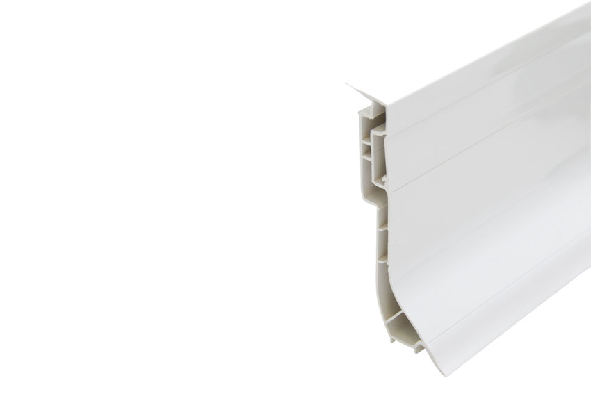 Plinthe double face en PVC - 4mtr/lng 