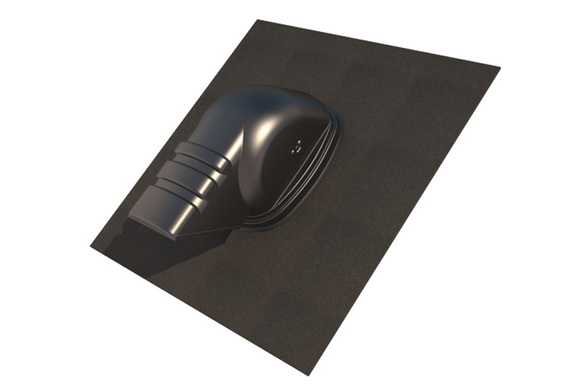 Tuile câble passage toiture - en pente 