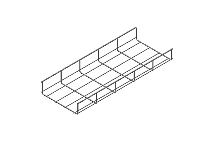 Chemin de câbles en tr. léger - electro-zingue-lo=3m,h=60mm,la=200mm 