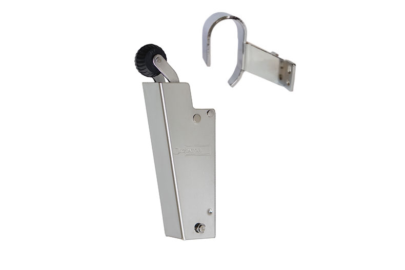 Attrape-porte Dictator 80N - inox - extérieur - incl. crochet 1013 