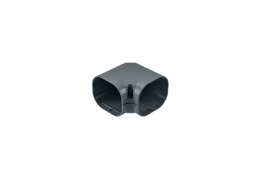 CleanDuct 75 - horizontal elbow 90° short 