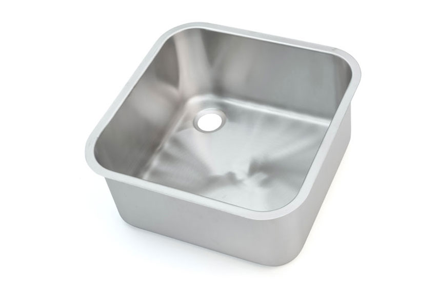 Nova sink 450x450x300 - AISI 304- clouded Scotch Brite (AB series) 