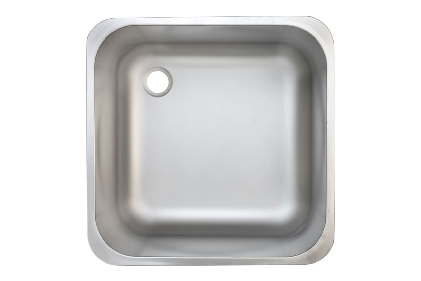 Nova cuve 400x400x250 - AISI 304 - Scotch Brite (série SB) 