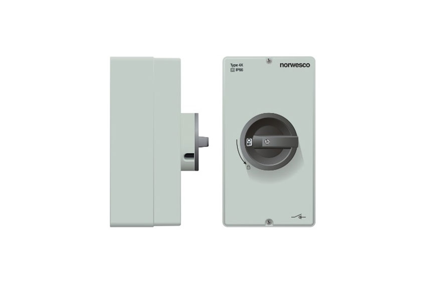 Werkschakelaar - norwesco - 4-fasig - 32a - 1500v 