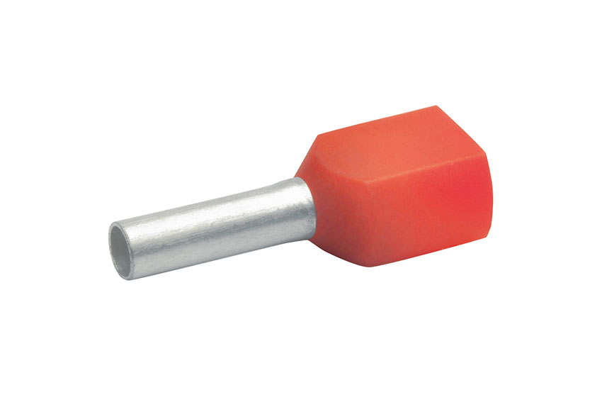 Embout 2x1mm2 l10mm - klauke - 100pce/pck 