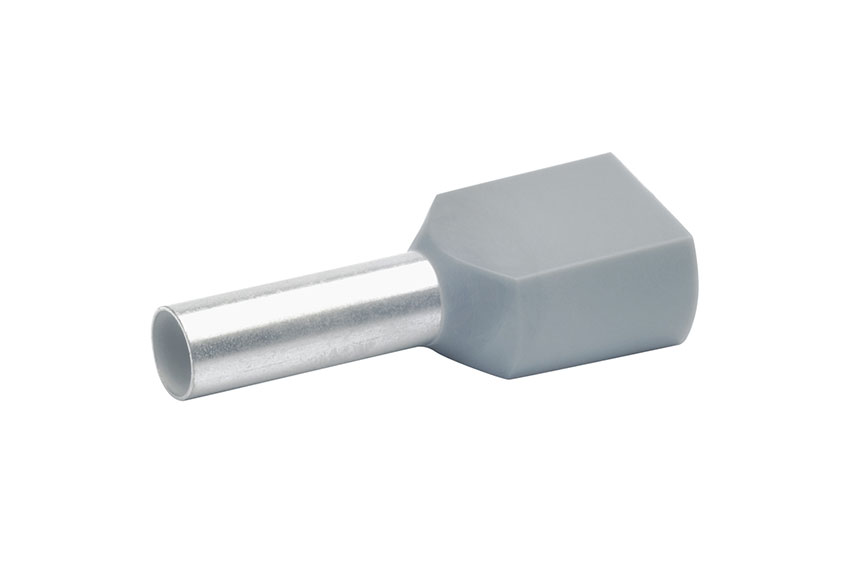 Embout 2x4mm2 l12mm - klauke - 100pce/pck 