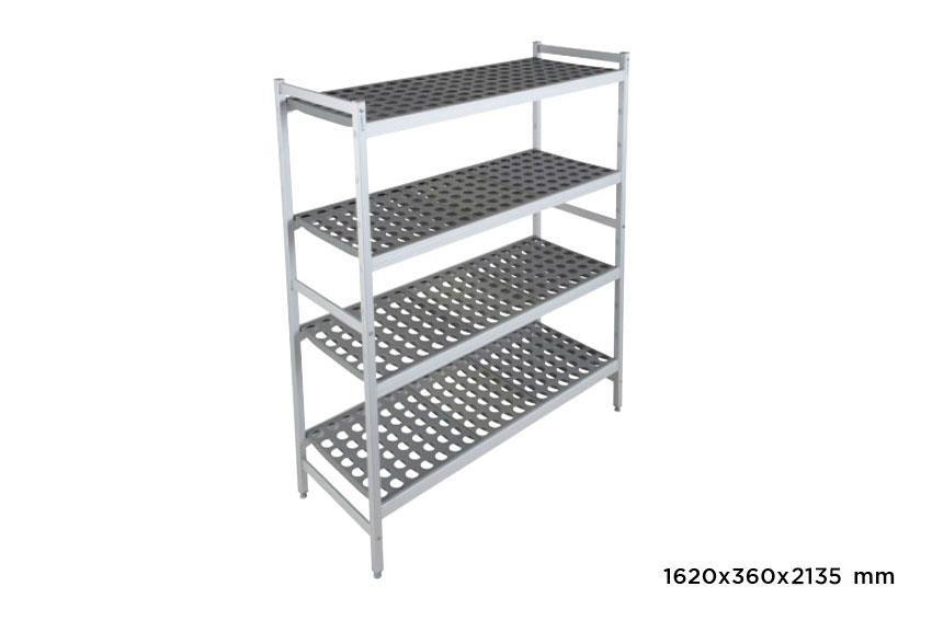 Grundregal Fermostock 6611 - 1620x360x2135mm - 4 Auflagen 