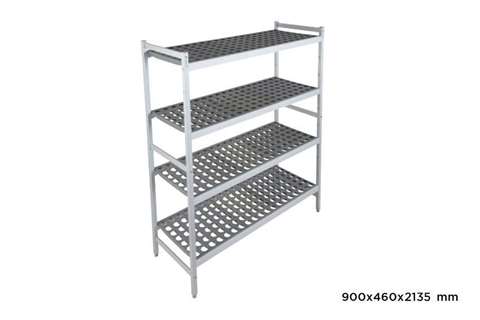 Basisrek 6611 - 900x460x2135mm - 4 niveaus