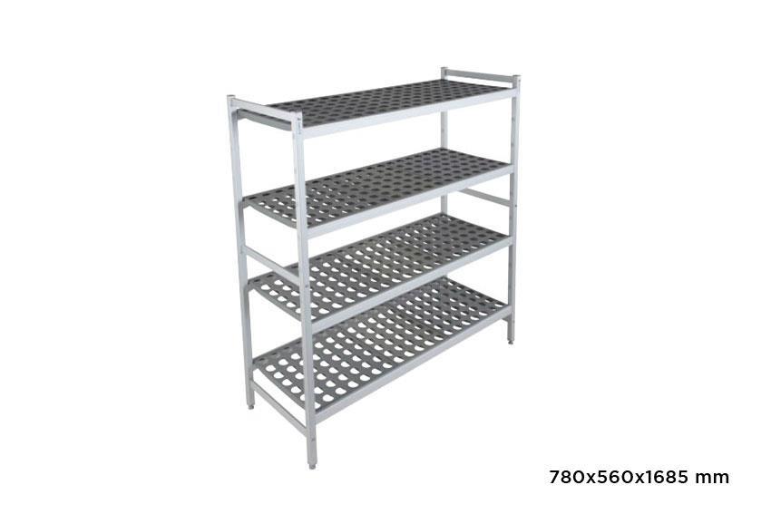 Base Fermostock 6611 - 780x560x1685mm - 4 niveaux 