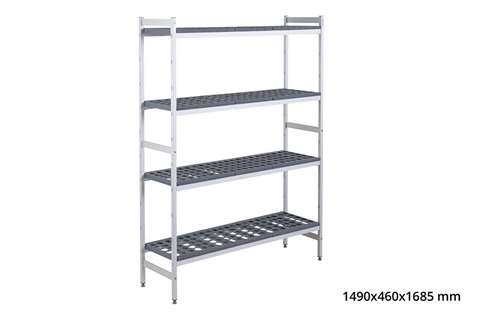 Grundregal 5711 - 1490x460x1685mm - 4 Auflagen