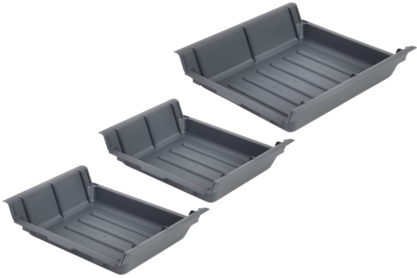 Combination retention bin for 460x1050mm - Fermostock 6611/6622/6811 - 2xa 1xb 