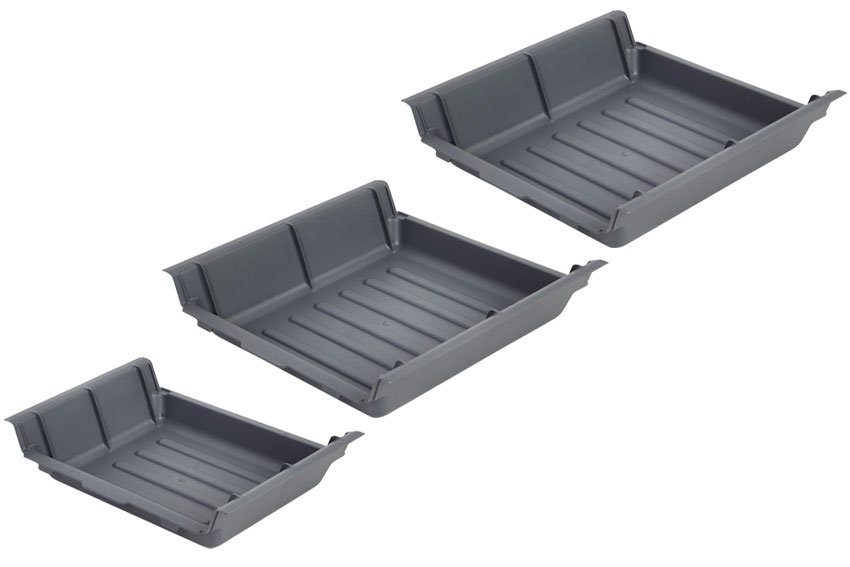 Combination retention bin for 460x1170mm - Fermostock 6611/6622/6811 - 1xa 2xb 