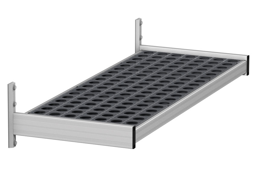 Fermostock wall rack - model 6611 - depth 460 - length 1500 