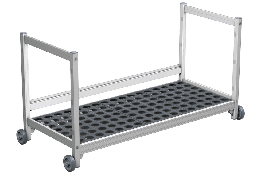 Kar voor onder tafel - 440x505x580mm - model 6611 