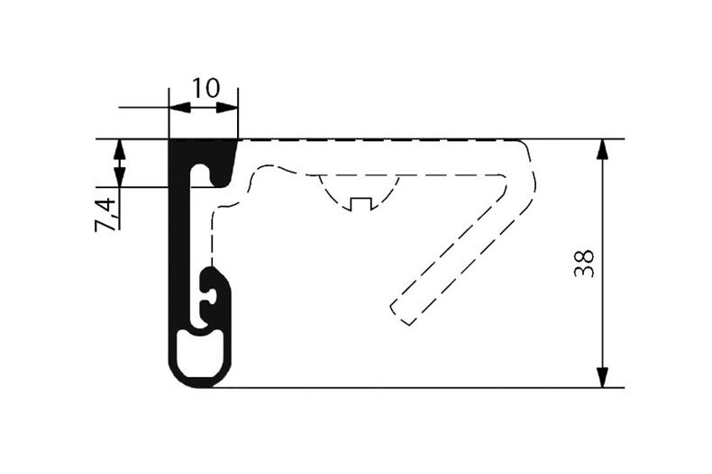 2350 - bourrelet 2350 