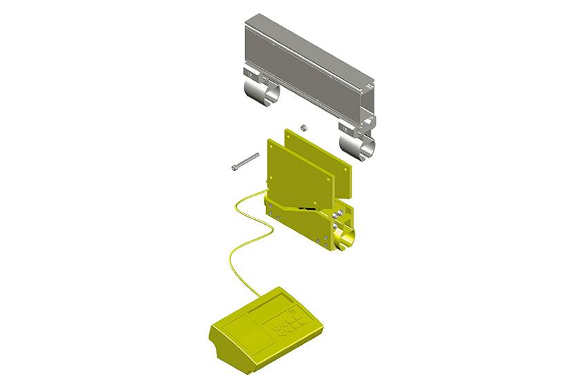 Elektronische balans pe300 - met optie printmodule 